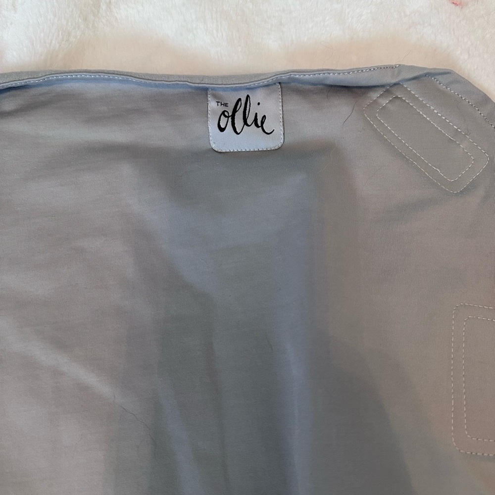 The Ollie Kids Gray Cover - Soft Gray swaddle
